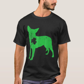 Camiseta Dia de Patrick, Rua Irlandesa de Cachorro Gado Aus