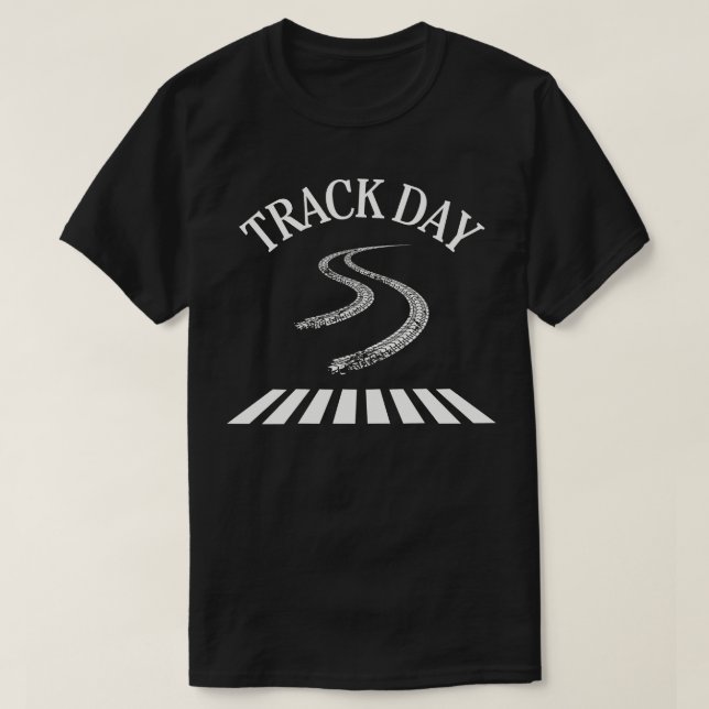 Camiseta Dia de Pista (Frente do Design)