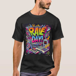 Camiseta Dia de Rave! - Retro