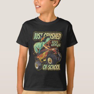 Camiseta Dia De Roupa Da Escola Para Rapazes 100 Dias De Es