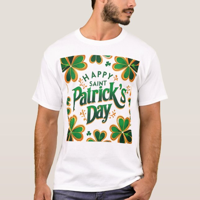 Camiseta Dia de São Patrício (Frente)