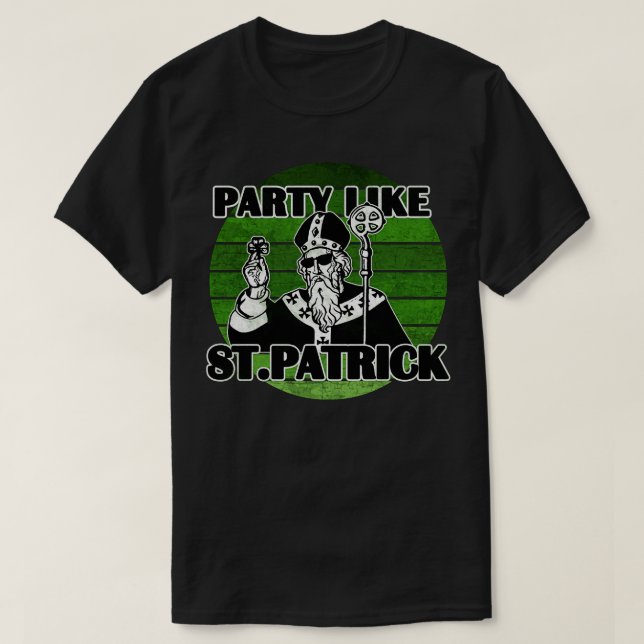 Camiseta Dia de São Patrício (Frente do Design)