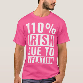 Camiseta Dia de São Patrício 110 Irish Roots Ireland Funny 
