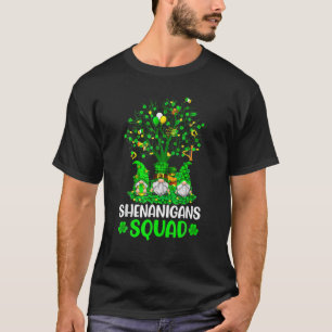 Camiseta Dia de São Patrício 2022 Shamrock Irish Gnome Shen