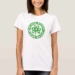 Camiseta Dia de São Patrício à Prova de Beliscão