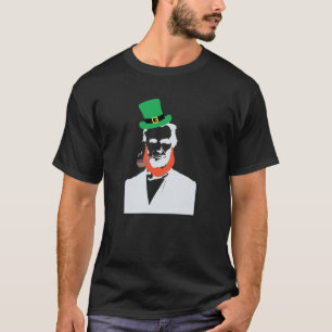 Camiseta Dia de São Patrício Abraham Lincoln Shirt