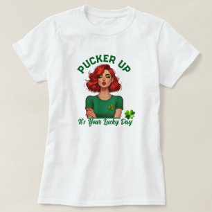 Camiseta Dia de São Patrício Amuo, é seu dia de sorte!