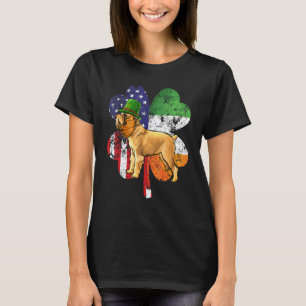 Camiseta Dia de São Patrício Bandeira Irlandesa Americana B