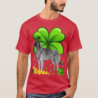 Camiseta Dia de São Patrício belga Malinois Shamrock Pet Lo