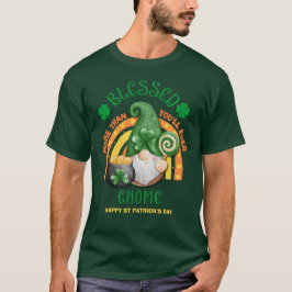 Camiseta Dia de São Patrício BESSED Green Irish Gnomo