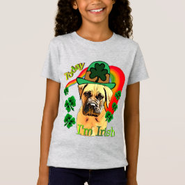 Camiseta Dia de São Patrício Bullmastiff