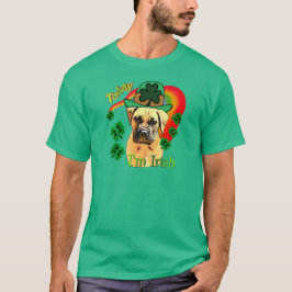 Camiseta Dia de São Patrício Bullmastiff