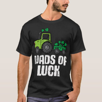 Camiseta Dia de São Patrício Carregamentos de Sorte Caminhã