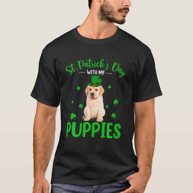 Camiseta Dia de São Patrício Com Minha Rua De Cuppies Patri (Frente)