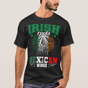 Camiseta Dia de São Patrício das Raízes Irlandesas do M