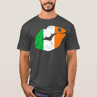 Camiseta Dia de São Patrício De Bandeiras Da Irlanda Irland