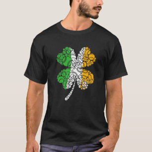 Camiseta Dia de São Patrício de Baseball Lover Clover Lea