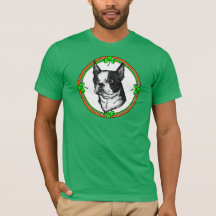 Dia de São Patrício de Boston Terrier