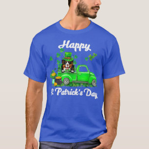 Camiseta Dia de São Patrício de Charme da Montanha Bernese
