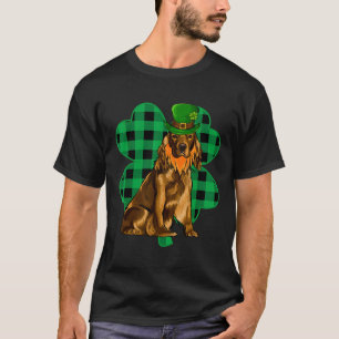 Camiseta Dia de São Patrício de Cocker Spaniel Leprechaun L