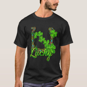 Camiseta Dia de São Patrício de ferradura de Shamrock Luc