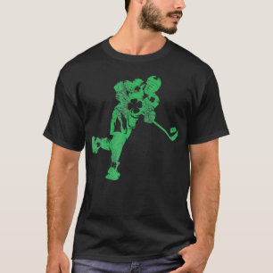 Camiseta Dia de São Patrício de Hóquei Irlandês