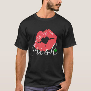 Camiseta Dia de São Patrício De Shenanigan Me Beija Im I