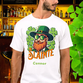 Camiseta Dia de São Patrício de torrada irlandesa do Slaint