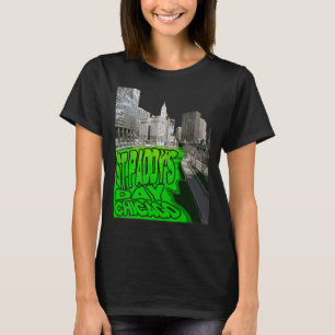 Camiseta Dia de São Patrício de Tradição Verde Tintos do Ch