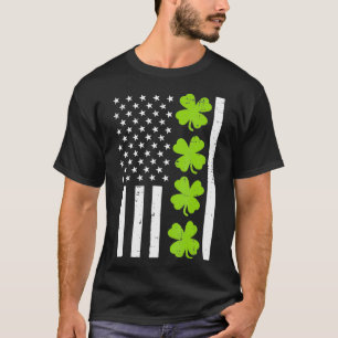 Camiseta Dia de São Patrício de Vestuário do Shamrock da