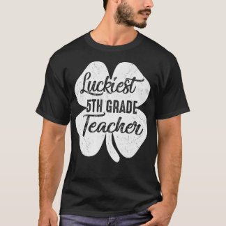 Camiseta Dia de São Patrício Engraçado de Professores da 5