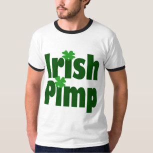 Camiseta Dia de São Patrício engraçado do Irish Pimp