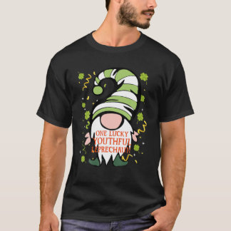 Camiseta Dia de São Patrício Engraçado, Família Lucky Gnome