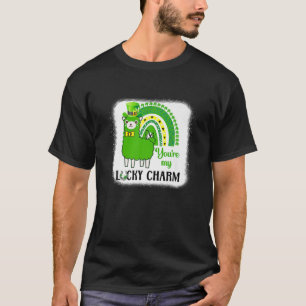 Camiseta Dia de São Patrício Engraçado Lama Rainbow, Cute B