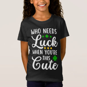 Camiseta Dia de São Patrício engraçado para crianças