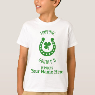 Camiseta Dia de São Patrício eu coloquei o duplo D em Pad