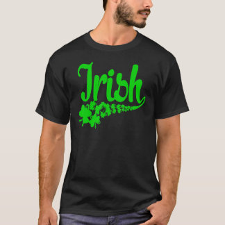 Camiseta Dia de São Patrício Funny Lucky Shamrock Irlandês 