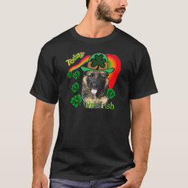 Camiseta Dia de São Patrício german shepherd