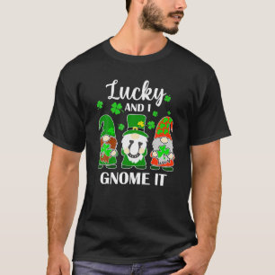 Camiseta Dia de São Patrício Gnomo Rua Paddys Dia Engraçado