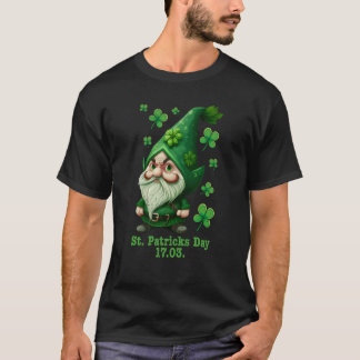 Camiseta Dia de São Patrício Ireland Leprechaun