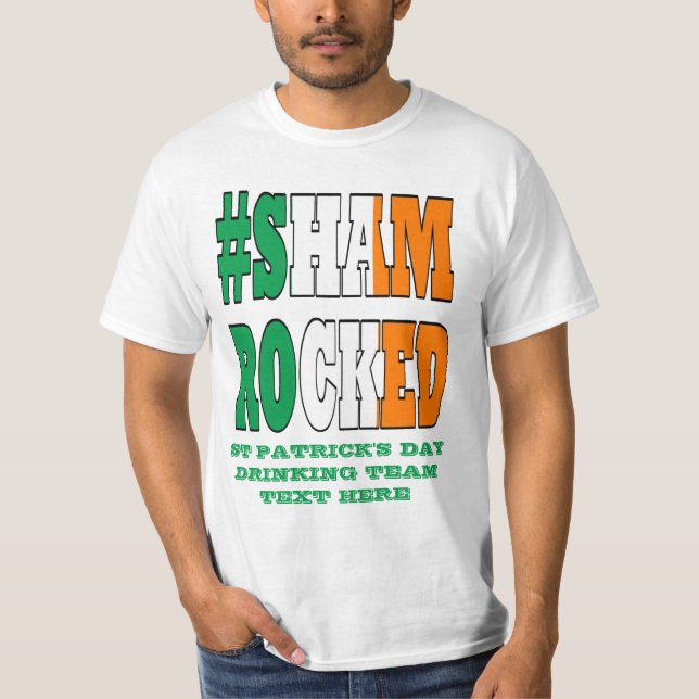 Camiseta Dia de São Patrício irlandês (Frente)
