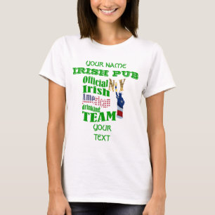 Camiseta Dia de São Patrício irlandês americano