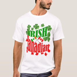 Camiseta Dia de São Patrício irlandês canadiano