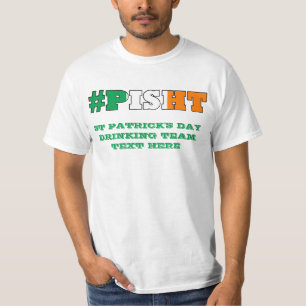 Camiseta Dia de São Patrício irlandês do bebado