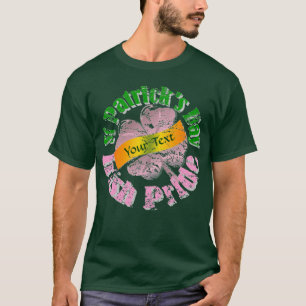 Camiseta Dia de São Patrício irlandês gay