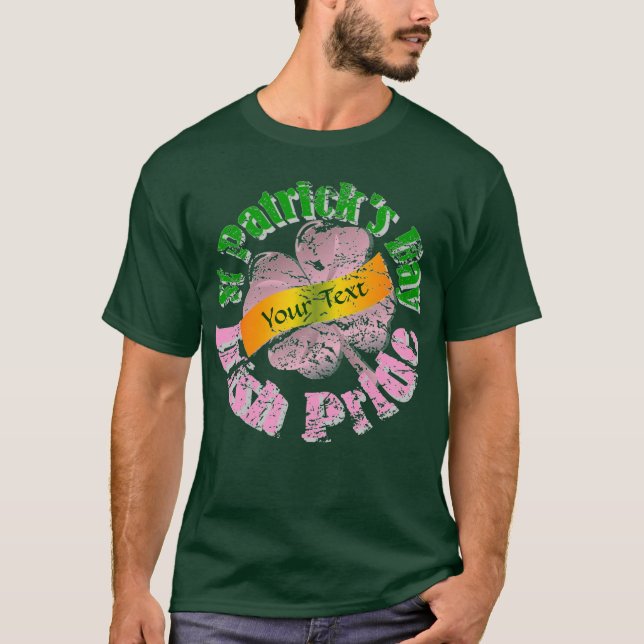 Camiseta Dia de São Patrício irlandês gay (Frente)