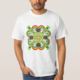 Camiseta Dia de São Patrício | Irlandês inspirado Mandala