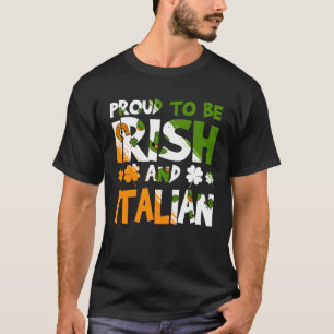 Camiseta Dia de São Patrício Irlandês Italiano Verde Trevo