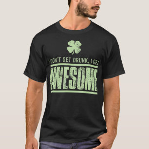 Camiseta Dia de São Patrício Irlandês Pub Party Men Women