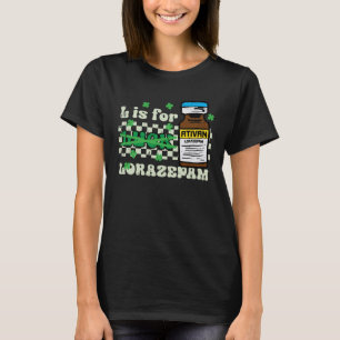 Camiseta Dia de São Patrício L Para A Enfermeira De Lorazep